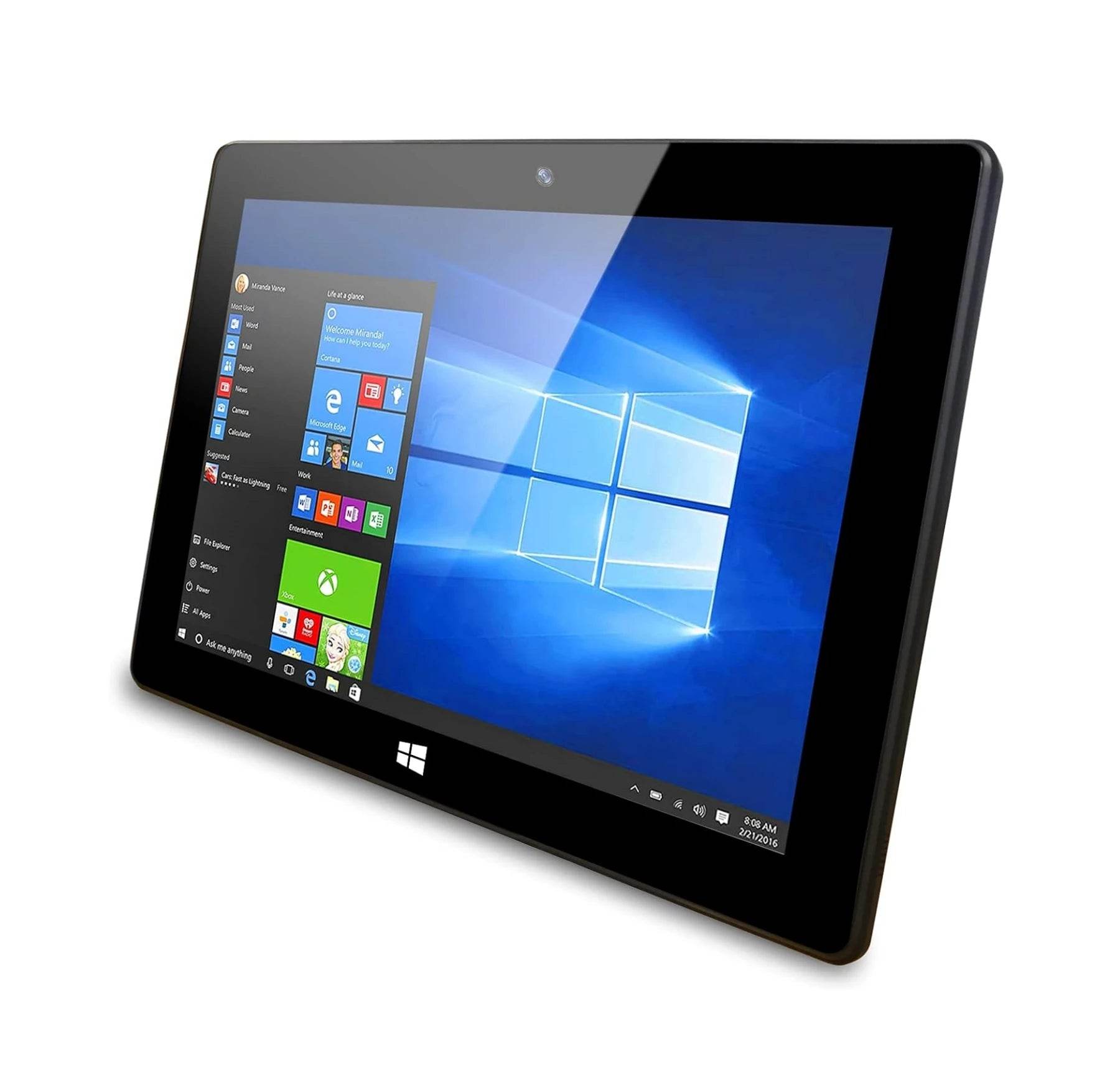 10.1'' Portable Windows 10 Tablet 8GB DDR3-RAM 128GB EMMC 1920x1200IPS 64bit Intel Atom x5-Z8350 1*USB 3.0 HD-MI Dual Camera - Price Value Store