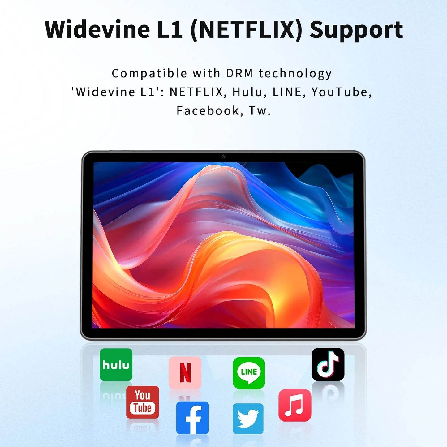 PRITOM 10 Inch Android 13 Tablet, 8(4+4)GB+64GB 1TB Expand, WiFi 6, Dual Box Speakers and Camera, BT5.0, with Mechanical Style C - Price Value Store
