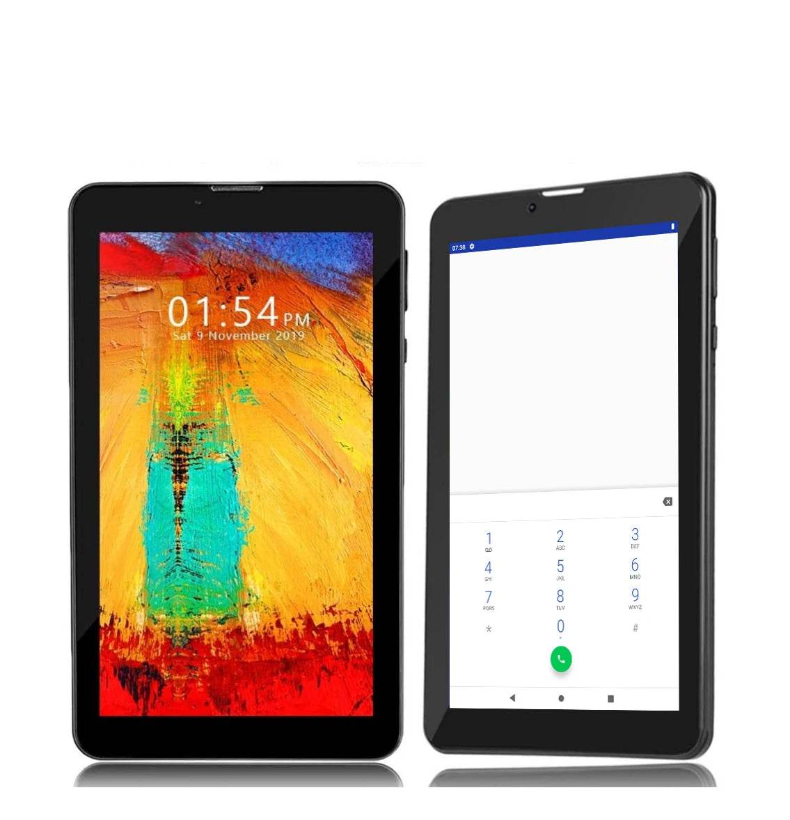 Brand New 3G Phone Call 7 Inch Android 11 Tablet PC SC7731 Quad-Core 1GB DDR RAM 16GB ROM 2xSIM Card Support GPS 1024x600 Pixels - Price Value Store