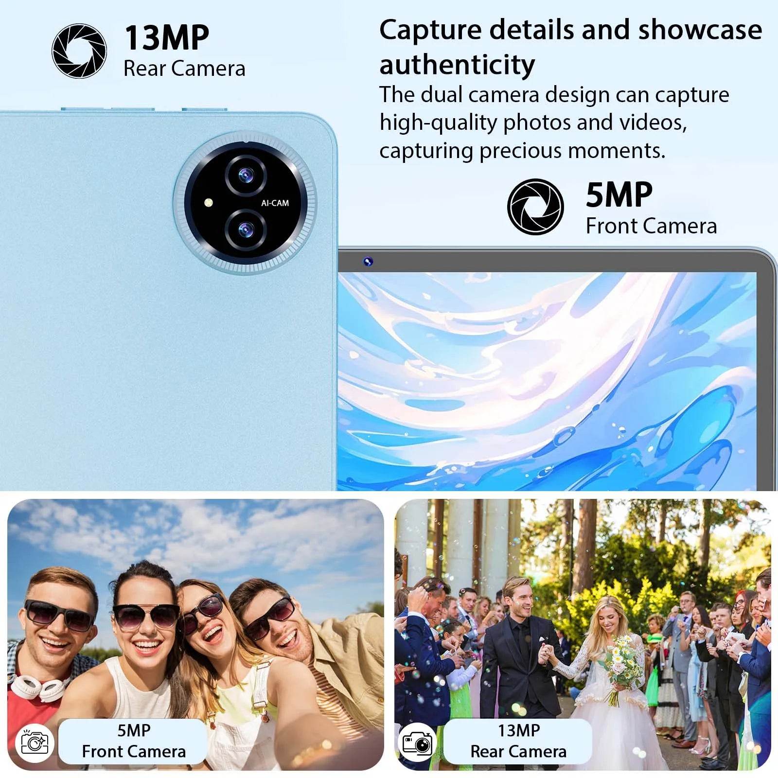 2025 Relndoo 11 Inch Android 15 Tablet , 24GB(4+20 Expanded) RAM+128GB ROM, IPS HD Screen, 5G WiFi, T615 Processor, GPS, Type C - Price Value Store