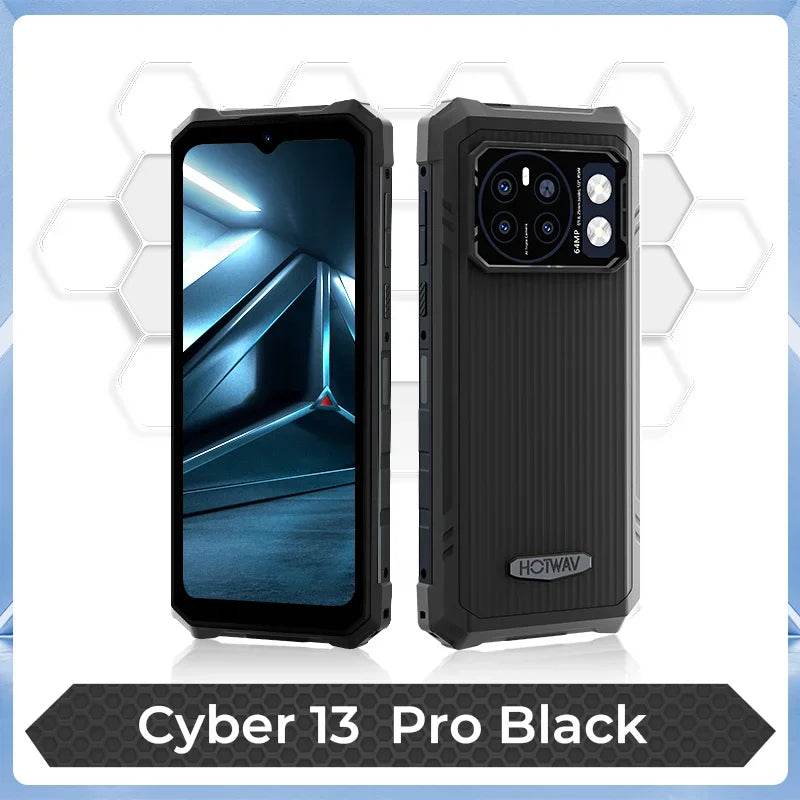 HOTWAV Cyber 13 Pro 6.6'' FHD+ Smartphone Octa-Core 20GB+256GB 64MP Camera 10800mAh Battery 20W Charging Phone - Price Value Store