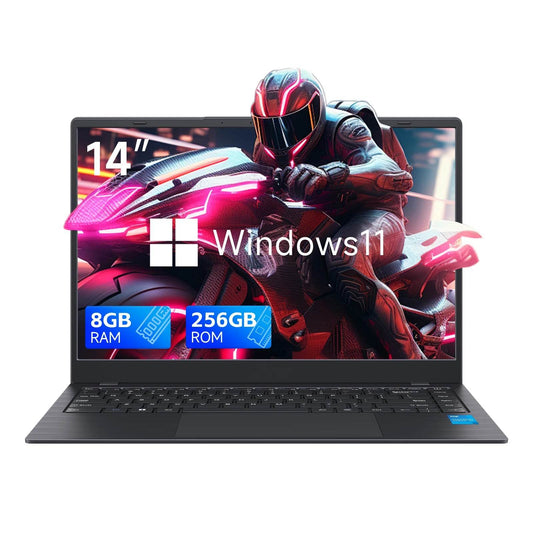 14 Inch Windows 11 Laptops New N4000 2.6Ghz 8GB RAM 256GB ROM Notbook Pc Computer Laptop - Price Value Store