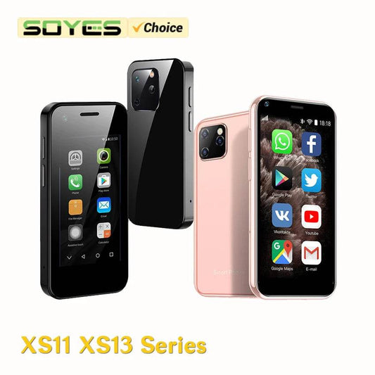 SOYES XS11 XS13 Series Mini Android Smartphone HD Screen Dual SIM TF Card Slot 5MP Camera Google Play Store Small Mobile Phone - Price Value Store