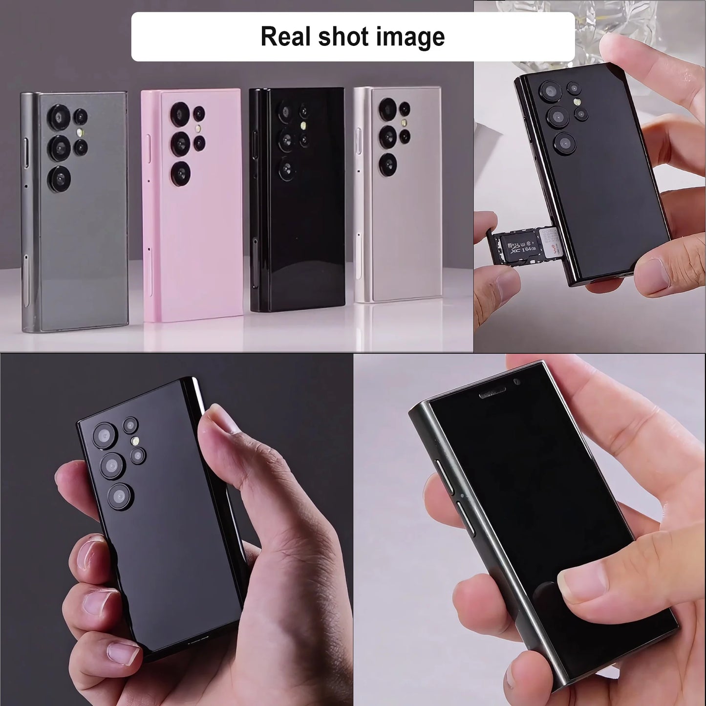 SERVO Android Mini Smartphone 3G Network Dual SIM Card Play Store Face Unlock WiFi GPS 5MP Camera 3.0" Small Cell Phone Portable