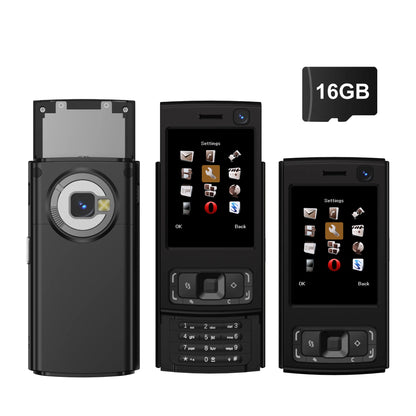 SERVO N95 PRO Mini Slider Mobile Phone 2.0" Display GSM 2 SIM Card Speed Dial Magic Voice Wireless Radio Small Cellphones Type-C