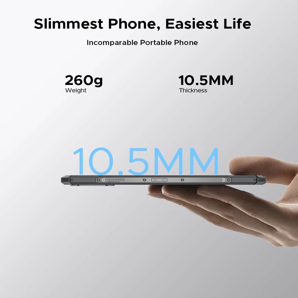 World Premiere DOOGEE Blade GT Rugged Phone 6.72'' FHD+ 120Hz LED Light Effect 12GB RAM 256GB ROM 5500mAh Battery Android 14 - Price Value Store