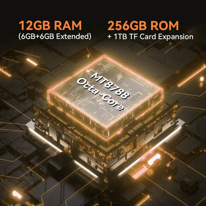 Cubot KingKong 8 Smartphone (6+6GB) RAM+256GB ROM 10600mAh Battery Dual LED Torch 48MP Rear Camera NFC Fingerprint Mobile Phone - Price Value Store