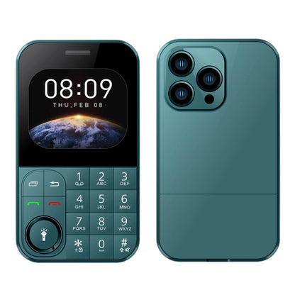 Super Slim Card Mobile Phone Dual SIM 2.0 inch HD Screen Pocket Size Cell Phone Magic Voice Changer Big Button 8 Speed Dial LED - Price Value Store