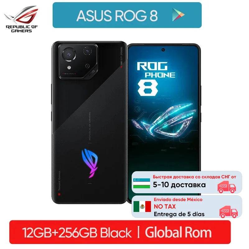Original ASUS ROG Phone 8 Smartphone Snapdragon 8 Gen 3 6.78'' 165HZ E-Sports Screen 5500mAh 65W Fast charging ROG 8 Gaming NFC - Price Value Store