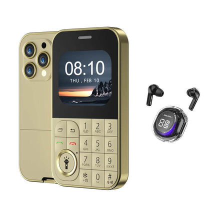 SERVO V9 Small Card Mobile Phone Dual SIM Standby Flashlight Magic Voice Speed Dial Retro Camera Colorful Portable Feature Phone - Price Value Store