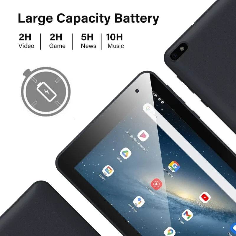Support GPS RAM 1GB DDR3+16GB 7 INCH 717QW Android 11 3G Phone Tablet For Kids 2* SIM Card 1024x600 IPS WIFI SC7731 Quad-Core - Price Value Store