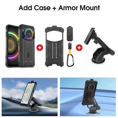 Ulefone Armor 21 Rugged Phone 16GB RAM 256GB ROM Smartphone Android 13 G99 moblie phone 64MP 9600mAh 4G Cellular Global Version - Price Value Store