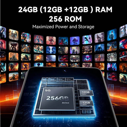 5G Smartphone CUBOT MAX 5, Dimensity 8200 4nm 3.1GHz, 6.95-inch 144Hz Large Screen, Gaming Phone, 24GB RAM(12GB+12GB), 256GB ROM - Price Value Store