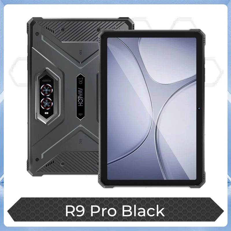 HOTWAV R9 Pro Rugged Tablet 11'' FHD+ 2K Display 20080mAh Massive Battery Pad Android 14 6GB 256GB Camera Global 4G Tablet PC - Price Value Store