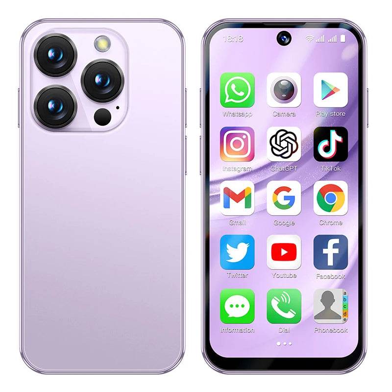 SOYES XS19 Pro 4GB RAM 64GB ROM Android 12.0 Smartphone 1950mAh Face ID 4G LTE Type-C OTG 3.88‘’ Screen Small Phone - Price Value Store