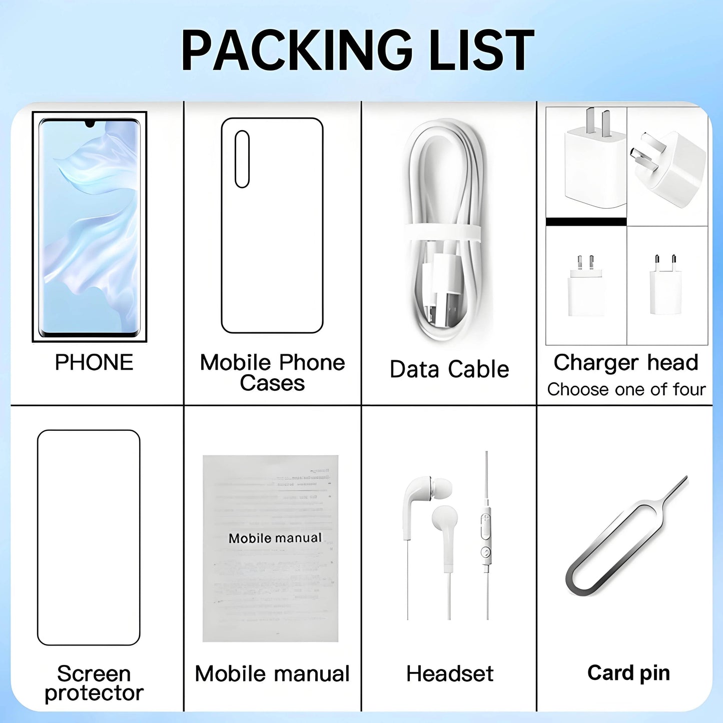 Global HUAWEI P30 Pro Smartphone Android 6.47 inch 8GB+128GB/512GB Cellphones Dual SIM 4200mAh Google Play Store Mobile phones - Price Value Store