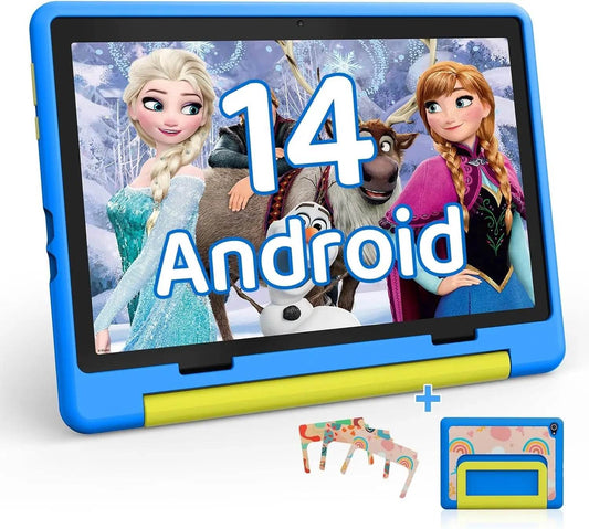 Kid Tablet 10 Inch Android 14 Octa Core 8GB RAM 64GB ROM 128GB Expandable 5000mAh WiFi Bluetooth Children's Gift Kids Software - Price Value Store