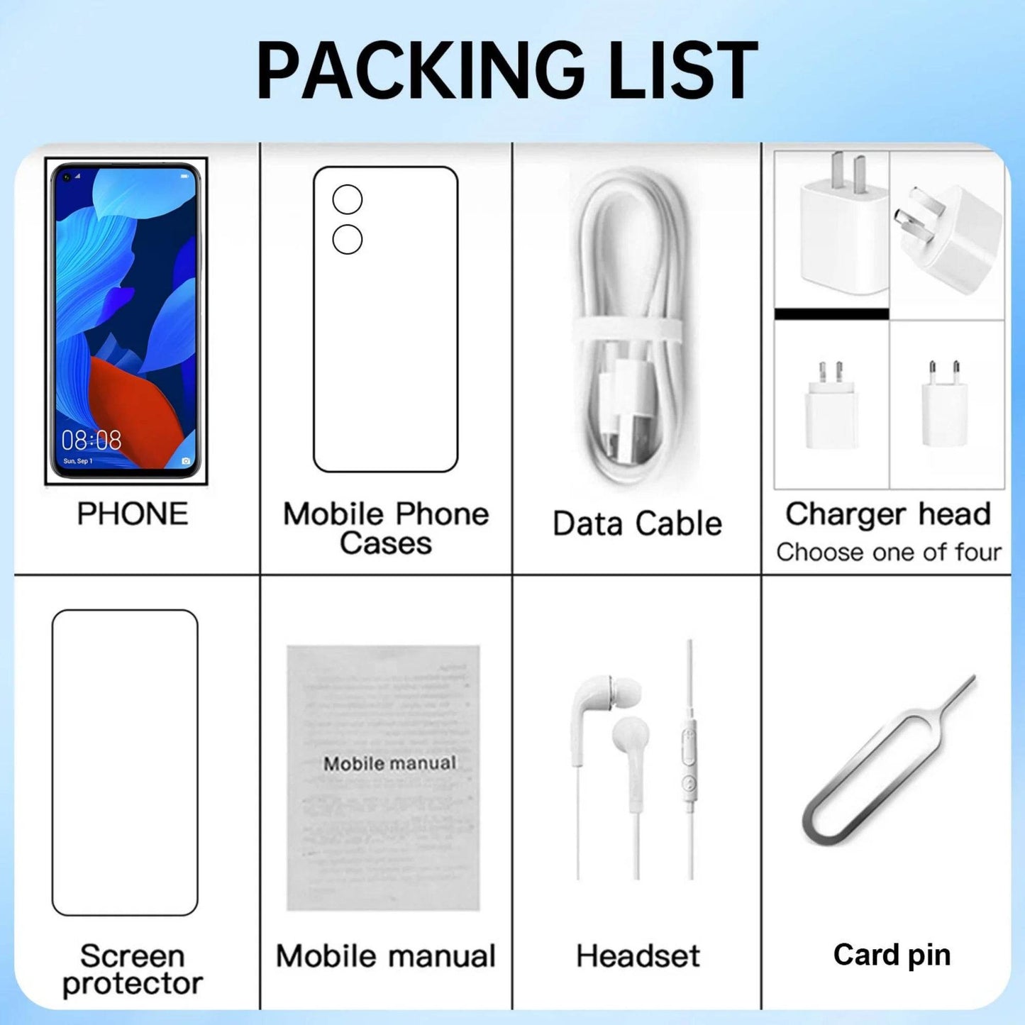Global Version,HUAWEI-Nova 5T,Smartphone Android,6.26 inch,256GB ROM,Google Play Store,Mobile phones,48MP,4G Network,Cellphones - Price Value Store