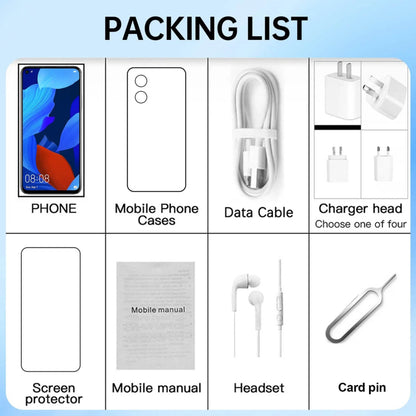 Global Version,HUAWEI-Nova 5T,Smartphone Android,6.26 inch,256GB ROM,Google Play Store,Mobile phones,48MP,4G Network,Cellphones - Price Value Store