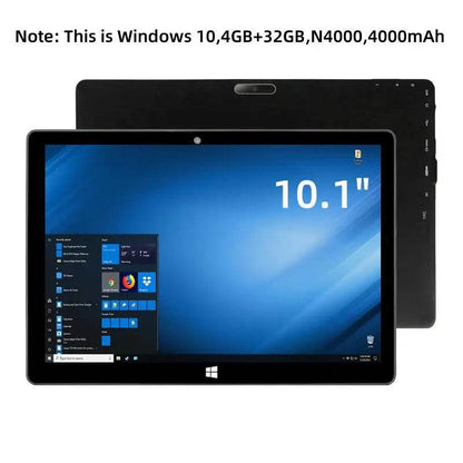 4GB DDR3 RAM 32GB/64GB ROM 10.1 INCH Windows 10/ Windows 11 Tablet 64Bit Z8350/N3350 CPU 1920*1200 IPS Screen HDMI Port USB 3.0 - Price Value Store