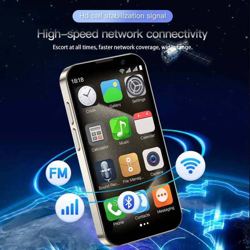 SOYES XS18 Pro 2GB RAM 16GB ROM Android9.0 Mini Smartphone With Facial Recognition Dual SIM Standby 3G Network 3.0in Small Phone - Price Value Store