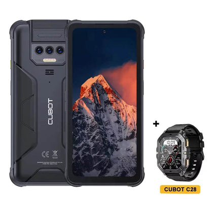 Cubot KingKong 8 Smartphone (6+6GB) RAM+256GB ROM 10600mAh Battery Dual LED Torch 48MP Rear Camera NFC Fingerprint Mobile Phone - Price Value Store