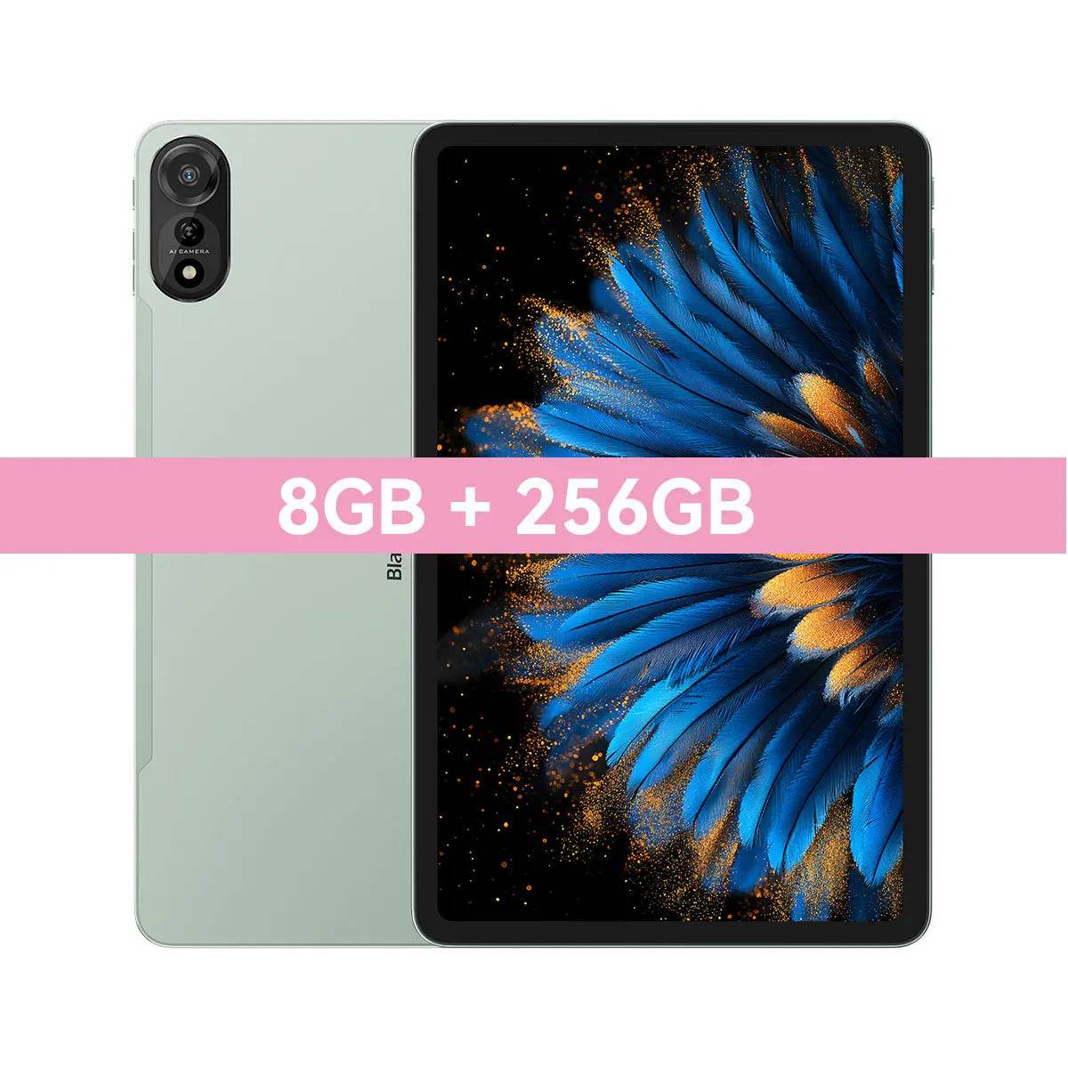 Blackview MEGA 2 Tablet PC 12'' 2K FHD+ Display Unisoc T615 12GB+12GB RAM 256GB ROM 9000mAh Battery 16MP Android 15 4G Tablets - Price Value Store
