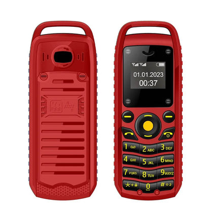 SERVO B25 Button Mini Mobile Phone 2 SIM Standby Bluetooth Dialing Surround Wear Blacklist Smallest Backup Cellphones for Sports - Price Value Store