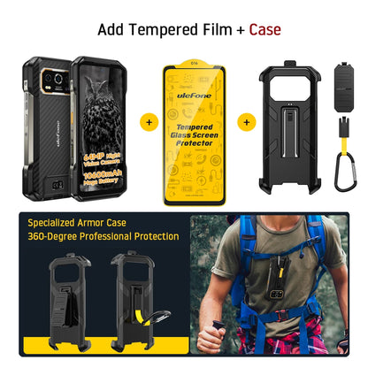 【World Premiere】 Ulefone Armor 27 4G 10600mAh Rugged Phone 24GB+256GB  Android 14 Smartphone 6.78"FHD 120Hz Night Vision Global