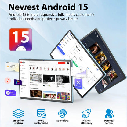 Relndoo Android 15 Tablet 11 Inch, 24GB(4+20 Expanded) RAM+128GB ROM,1280x800 Screen, 5G WiFi, 8000mAh Battery, 5MP+13MP - Price Value Store