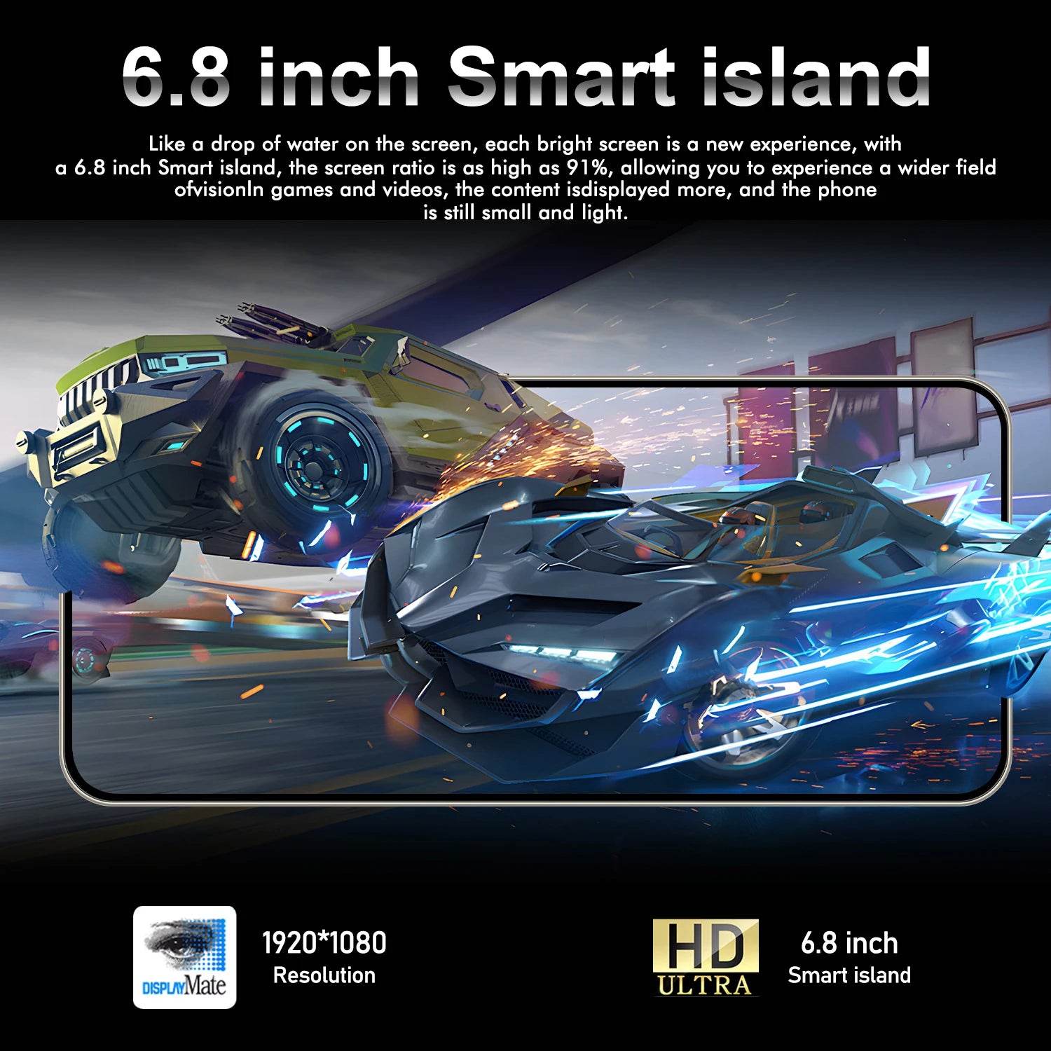 Smartphone Note 14 Pro Android 5G phone,6000mAH,12GB RAM 256G 512G 1TB ROM,6.8Inch,1920x1080HD,24+48MP,MTK10 Core Global Vision - Price Value Store