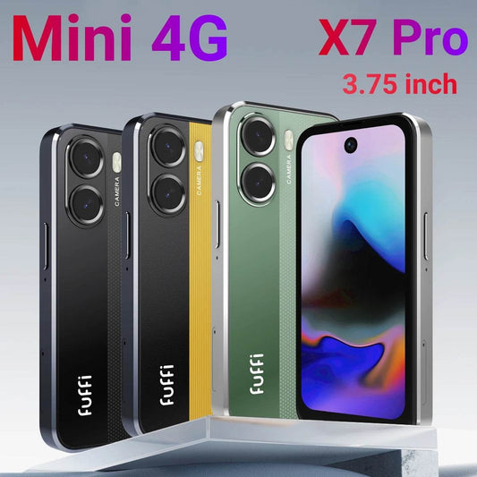 FUFFI-X7 Pro Mini Smartphone,4G Network,3.75 inch,2+16GB ROM,Android 10.0,Mobile phones,Google Play Store,2400mAh,Cellphones - Price Value Store