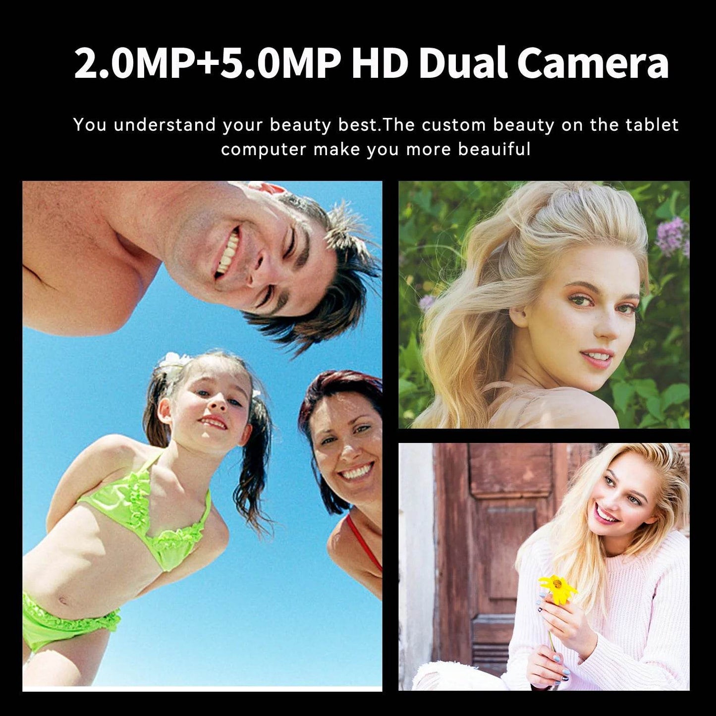 2025 Global Version Original BDF Pad Tablet 10.1 inch HD Android 11, 4GB+64GB, 5000mAh ,3G Dual SIM WiFi Tablet PC - Price Value Store