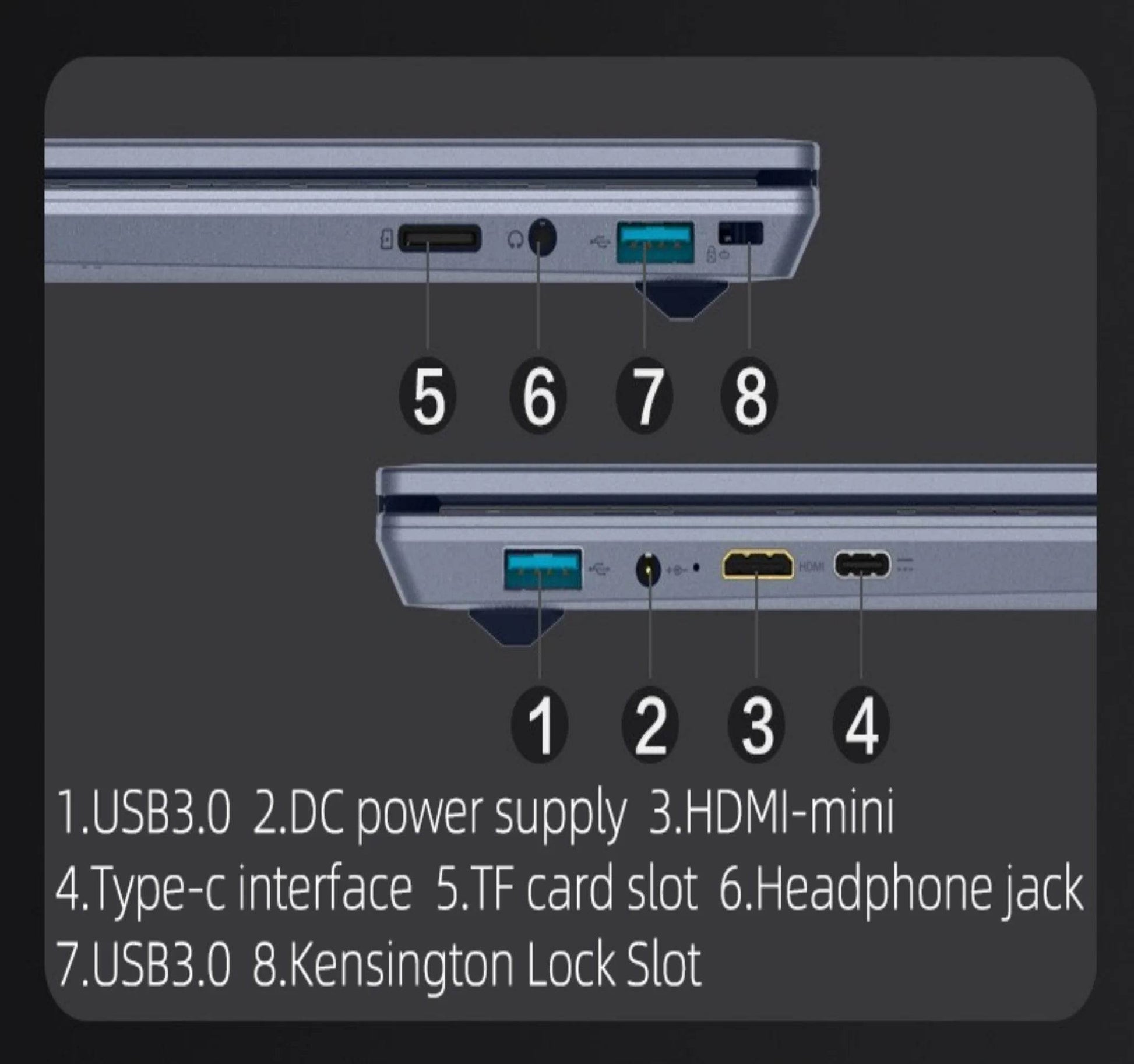 Face ID Laptop 16 Inch IPS Screen 16GB RAM 32GB Intel 11th N95 Netbook Windows 11 Pro Office Notebook RGB Keyboard Portable Pc - Price Value Store