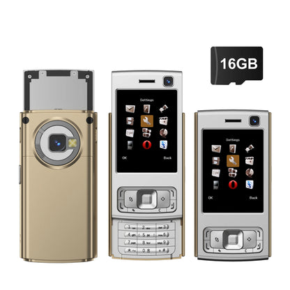 SERVO N95 PRO Mini Slider Mobile Phone 2.0" Display GSM 2 SIM Card Speed Dial Magic Voice Wireless Radio Small Cellphones Type-C