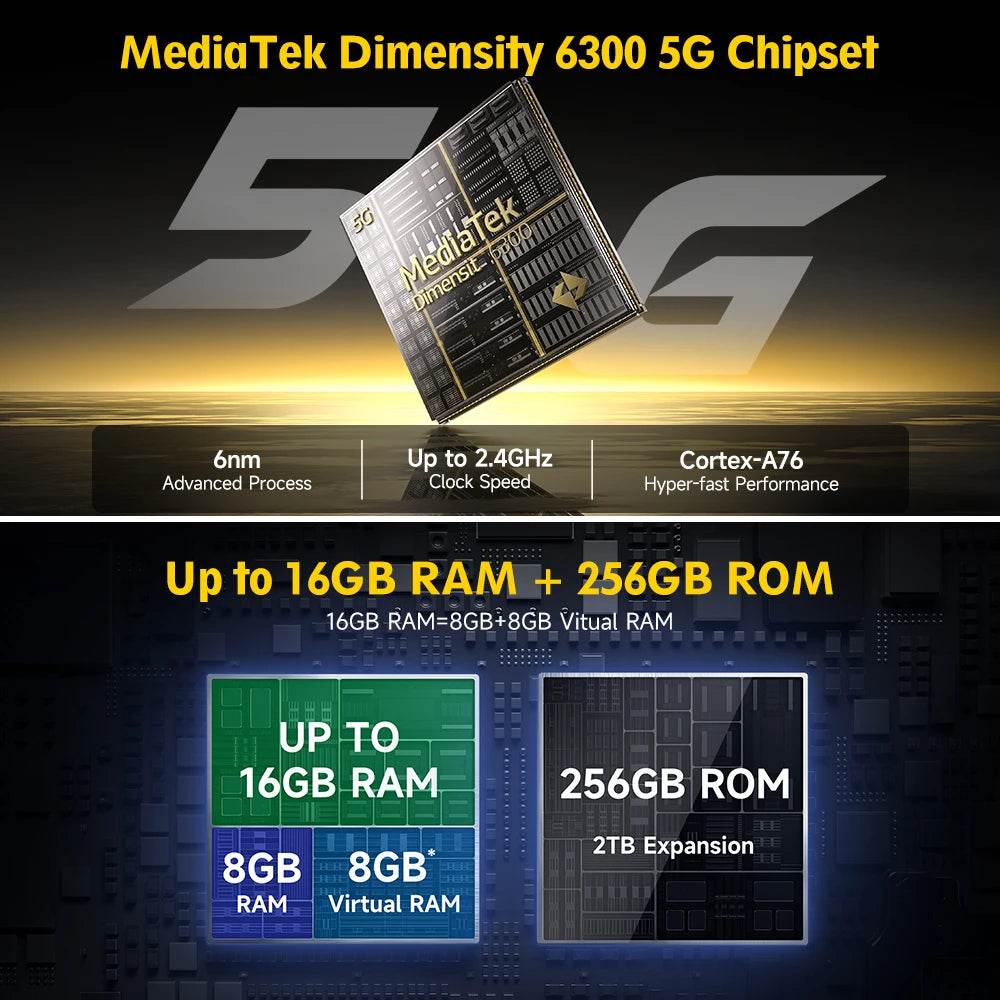 5G Rugged Tablet Ulefone Armor Pad 4 Ultra IP68/IP69K LED Light 11800mAh Battery,fast charging 16GB+256GB 50MP - Price Value Store