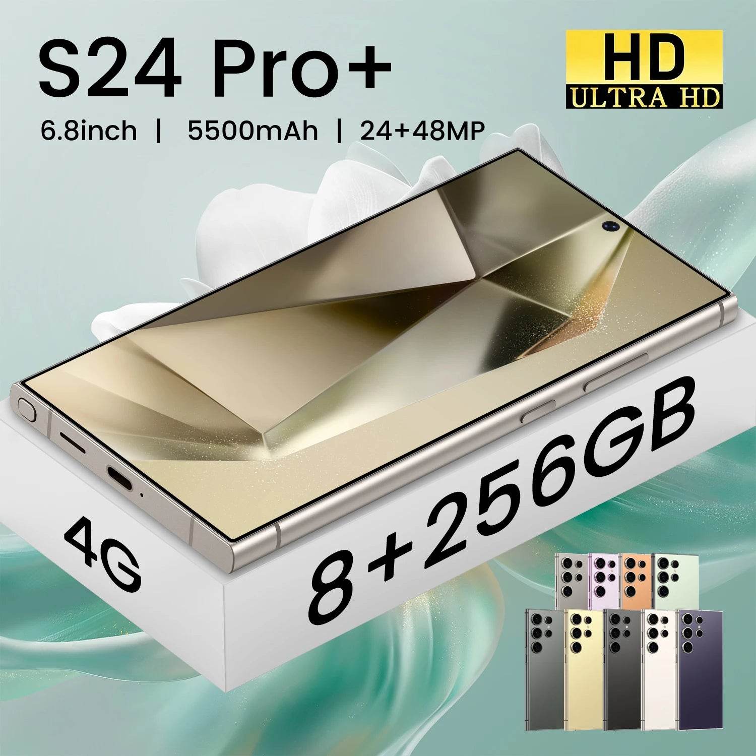 FuFFI S24 Pro,Smartphone Android,6.8 inch,8GB RAM,256GB，512GB 1TB ROM,Dual SIM,Mobile phone,Google Play Store,24+48MP,5500mAh - Price Value Store