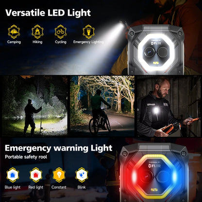 Ulefone Armor Mini 20T Pro 5G  4.7" Display  Rugged Phone LED Light Android 14 Smartphone 6200mAh 16GB+256GB 33W Mobile Phone