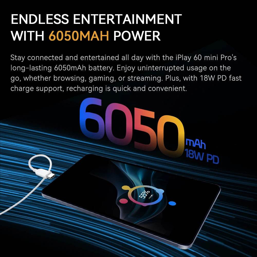 Alldocube iplay 60 mini pro 8.4inch Tablet Helio G99 Android14 8GB RAM 128 ROM Dual SIM 4G LTE pad 6050mAh Battery - Price Value Store