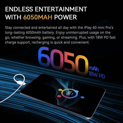 Alldocube iplay 60 mini pro 8.4inch Tablet Helio G99 Android14 8GB RAM 128 ROM Dual SIM 4G LTE pad 6050mAh Battery - Price Value Store
