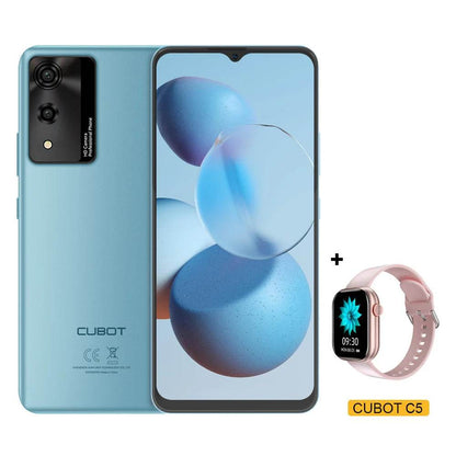 Android Smartphone Cubot A10, 12GB RAM (4GB+8GB), 128GB ROM, Octa-core, 6.56-Inch 90Hz Screen, 5100mAh, 48MP, 5G WiFi, 4G Phone - Price Value Store