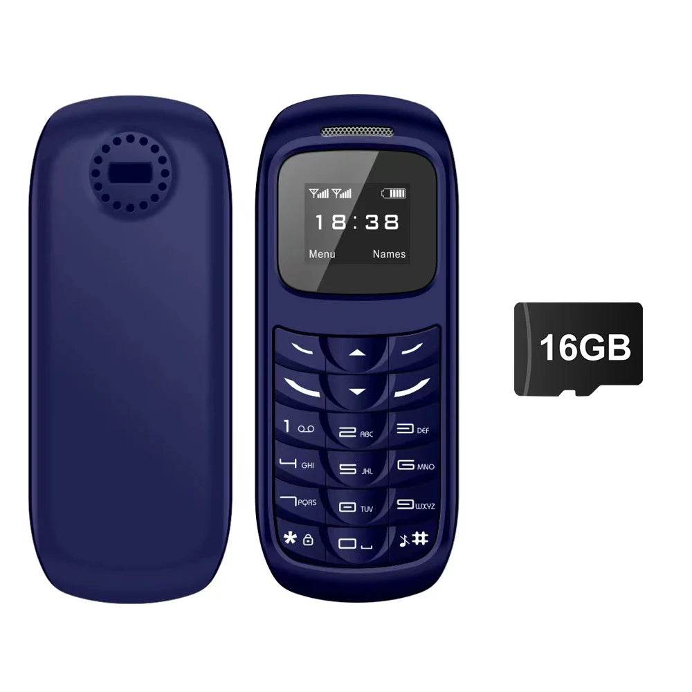 SERVO 2G GSM Mini Mobile Phone 2 SIM Card Auto Call Record Bluetooth Call Magic Voice Low Radiation Portable Cellphone Blacklist - Price Value Store