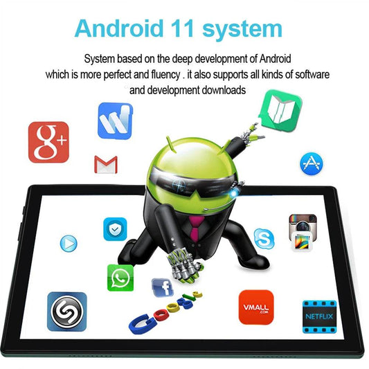 Global Version New 10.1 Inch Pad Octa Core 4GB RAM 64GB ROM Google Play Android Wifi Bluetooth 3g Phone Call Tablets 5000mAh - Price Value Store