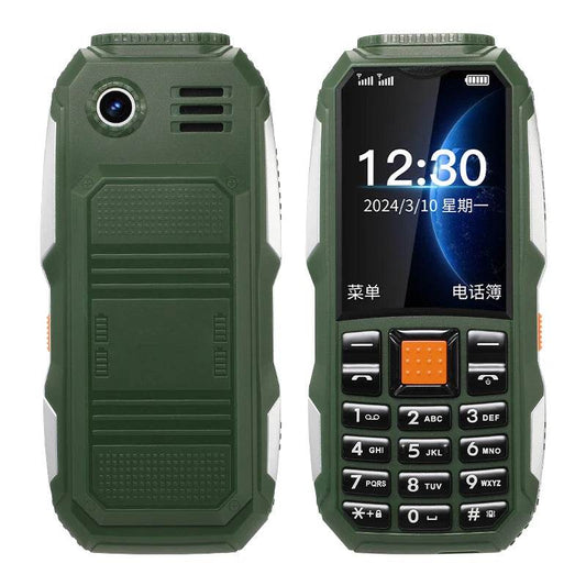 Durable Small Size Mini Rugged Outdoor Mobile Phone Push Button Battery FM Quick Dial Long Standby Two Flashlight Lound Sound - Price Value Store