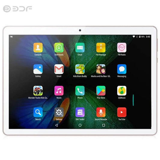 New 10 Inch Tablet PC Octa Core 3G Phone Call 4GB/64GB Google Play Dual SIM Phone Call Bluetooth WiFi Tablets 10.1 Android 11 - Price Value Store