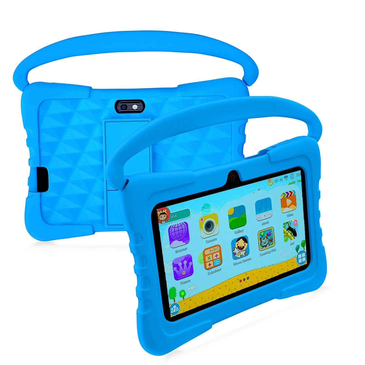 7 Inch Kids tablet for Children's best Gifts Quad Core 4GB+64GB ROM Android Tablets Cartoon Portable Kids-Proof protective case - Price Value Store