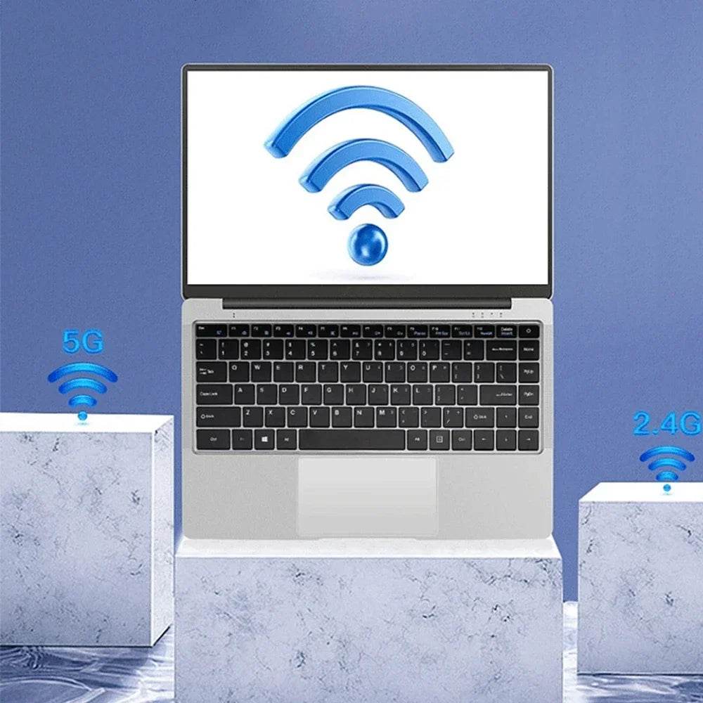 14.1 Inch Celeron N4000 Windows 11 Pro commercial office work Laptop - 8G RAM MAX 1TB SSD - 2.4G & 5.0G WiFi, Bluetooth - Price Value Store
