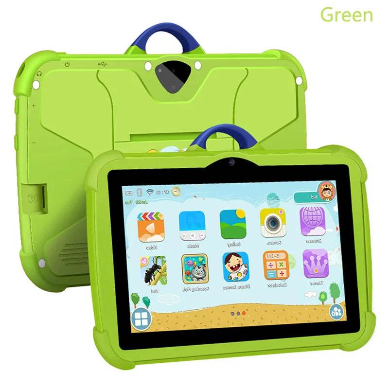 New 7 Inch Android 13 Learning Education Kids Tablets Quad Core 4GB RAM 64GB ROM Cheap Simple Children's favorite Tablet Pc - Price Value Store