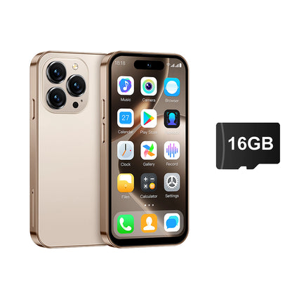 2025 SERVO S16 MINI 3G Tiny Smartphone Android 10 16GB ROM Face Unlock Play Store WiFi 4.0" Small Cellular Phone 2 SIM Standby