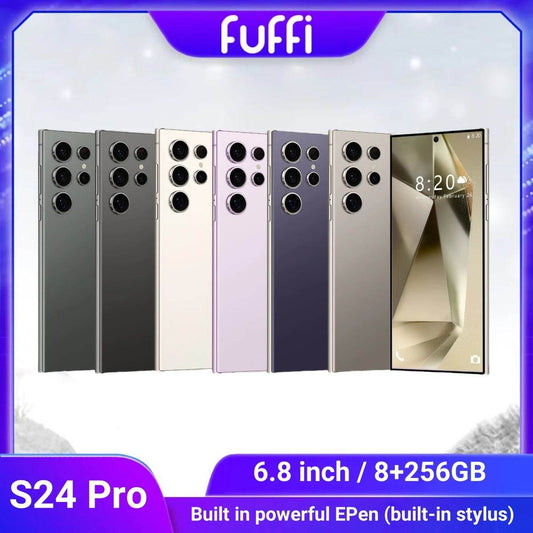 FUFFI-S24 Pro,Smartphone Android,6.8 inch,8GB RAM,256GB ROM,Dual SIM,Mobile phone,Google Play Store,24+48MP,6000mAh,celulares - Price Value Store